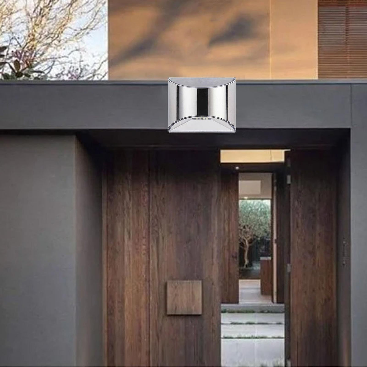 Solar Led Lights for Outside, Weatherproof Led House Plate Lamp,  Outdoor With Led House Plate Lamp for Address Illumination