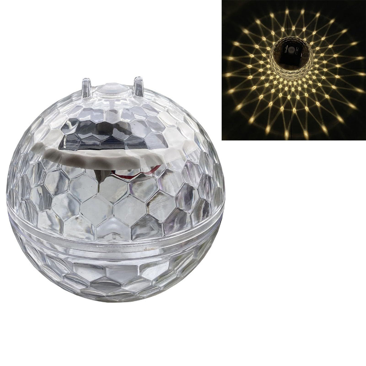 Solar Solar Powered Pool Lamp Solar Pool Lights Abs White Decorate Travel Outdoor Solar Floating Pond Lights Solar Lights Outdoor