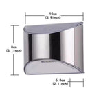 Outdoor Solar Lights Solar Wall Light Balcony Garden Solar Light Stainless Steel Modern Outdoor Waterproof Wall Light for Stairs