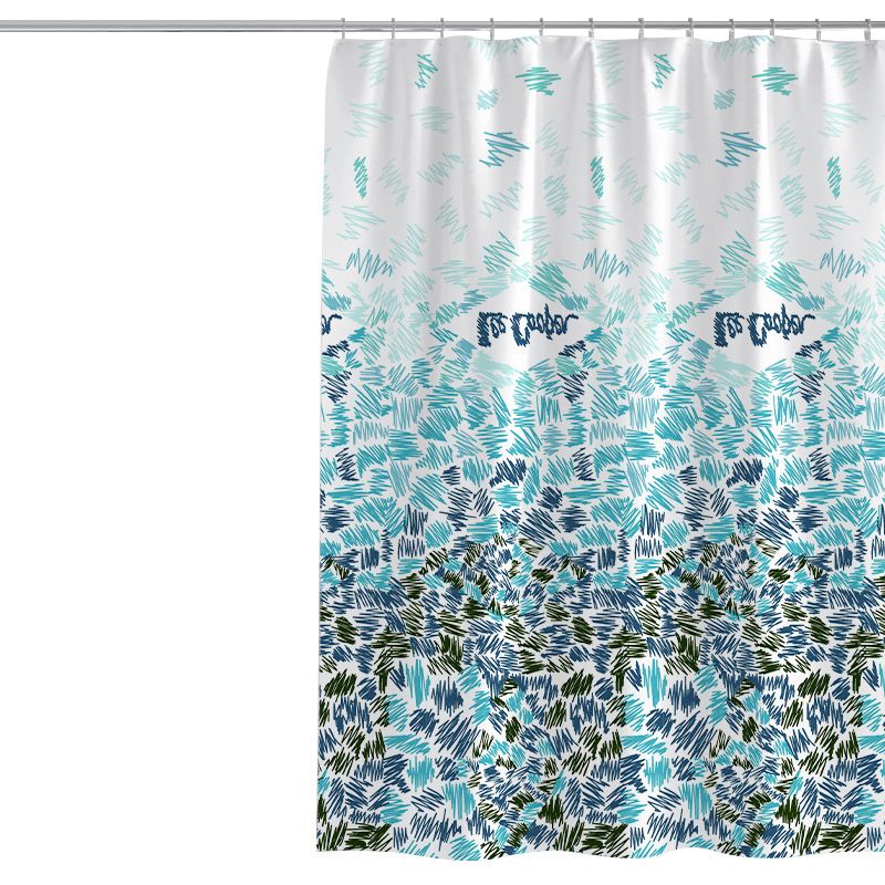 Bath Curtain, Thickened Opaque High-Density Shower Curtain Impermeable Partition Curtain Shower Curtain Size : 100 * 180cm)