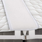 Thicken Memory Bed Gap Filler Adjustable Bed Bridge Mattress Connector with Strap for Bed,Storage Bag Included,for Guests Stayover
