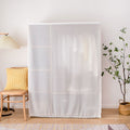 Short Curtains for Kitchen, Privacy Closet Curtain Dust-Proof Under Sink Curtains for Small Kitchen Storage Room