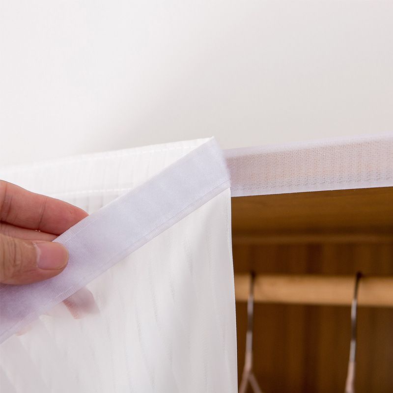 Short Curtains for Kitchen, Privacy Closet Curtain Dust-Proof Under Sink Curtains for Small Kitchen Storage Room