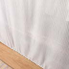 Short Curtains for Kitchen, Privacy Closet Curtain Dust-Proof Under Sink Curtains for Small Kitchen Storage Room