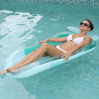 Adult Pool Floating Raft, Floating Hammock,Inflatable Floating Raft,Pool Air Cushion Sofa Floating Chair Bed,Great for Floating