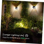 Solar Lights Outdoor Waterproof Solar Lights Outdoor With Motion SensorLights Solar Powered LED Light Motion Detected For Garage