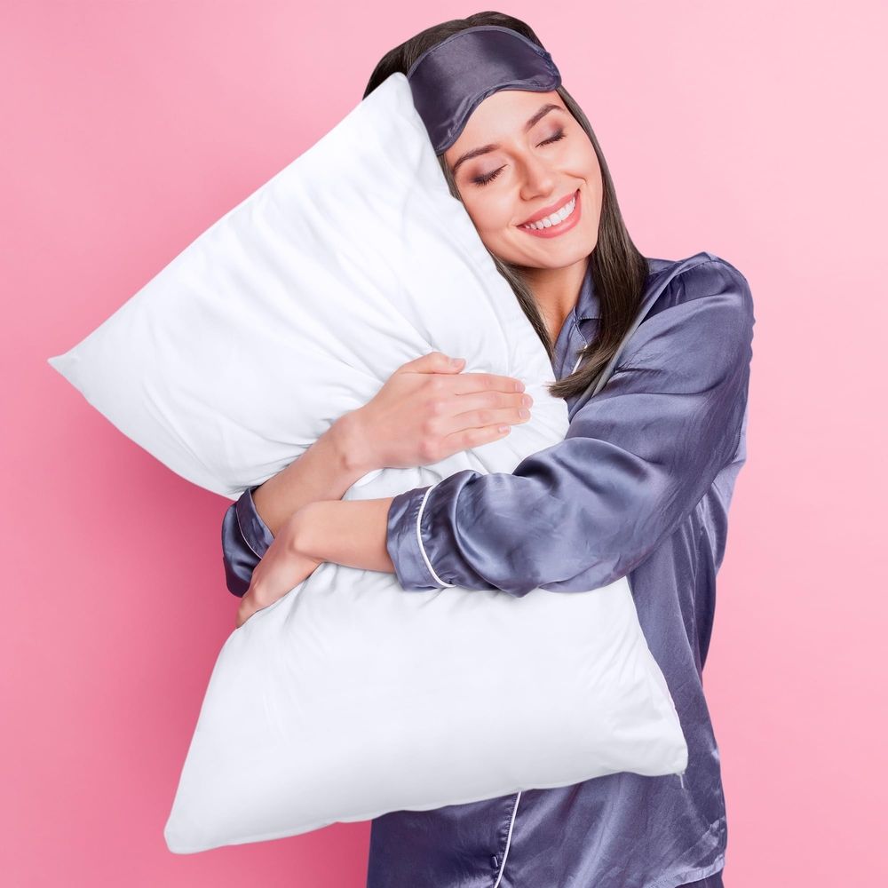 Bedding Waterproof Pillow Protector Zippered (2 Pack) Bed Bug Proof Pillow Covers 20 x 26 Inches