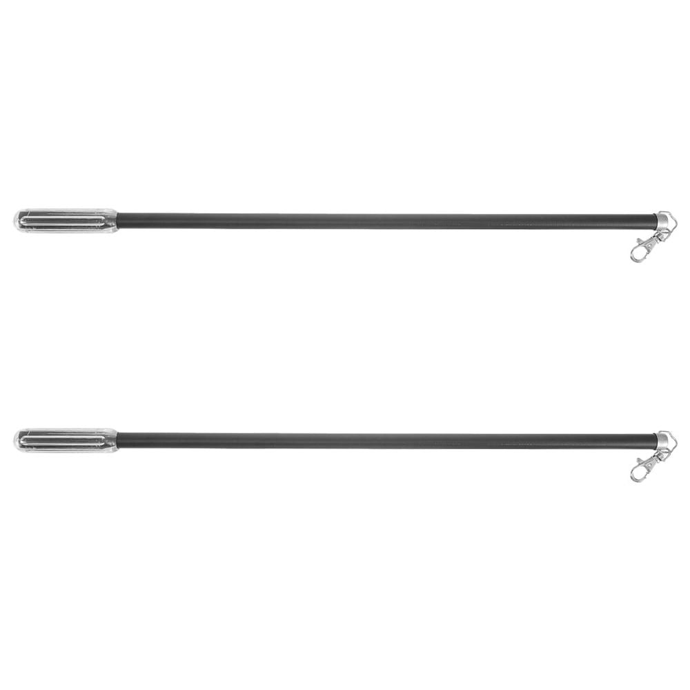 Black Drapery Handles for Curtains, Practical Material, Set of 2 Pieces