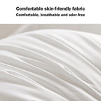 Throw Pillow Insert 15.7x15.7 Inch Square - Soft Pillow Core for Couch Cushion Bed Couch Home Decor - Breathable Milk Silk Polyester Pillow Form with Zipper - Easy Care Decorative Pillow Stuffing