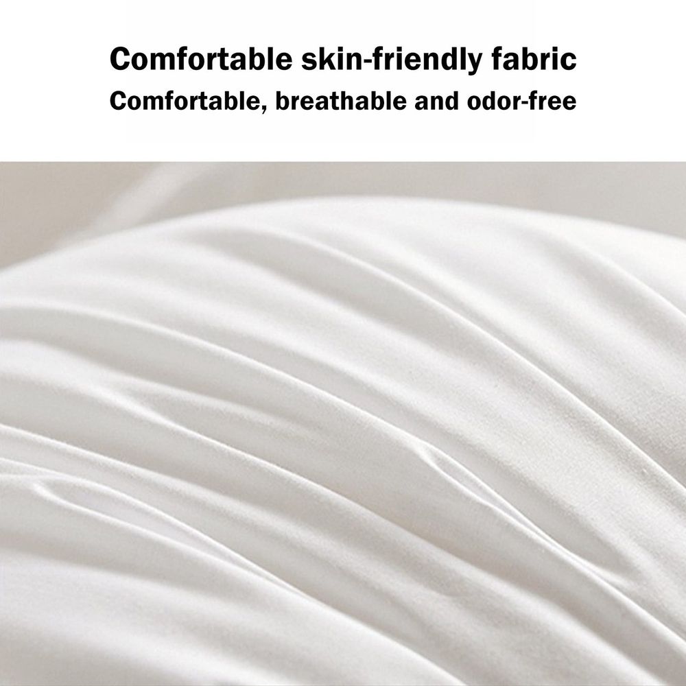 Throw Pillow Insert 15.7x15.7 Inch Square - Soft Pillow Core for Couch Cushion Bed Couch Home Decor - Breathable Milk Silk Polyester Pillow Form with Zipper - Easy Care Decorative Pillow Stuffing
