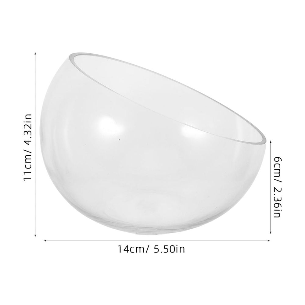 Clear Glass Vase for Home Decor, Transparent Flower Vase Set, Elegant Centerpiece for Living Room and Office
