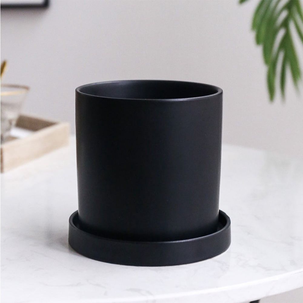 Ceramic Flower Pot Outdoor Planter for Plants, Decorative Garden Pot, Stylish and Plant Container