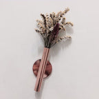 Self-Adhesive Iron Wall Vase in , 1 Piece, Perfect for Mounting Dried Flowers and Home Decor
