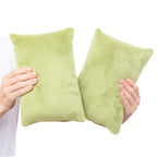 2 Pack Small Pillow, Cooling Memory Foam Mini Pillow 11 X 7 Inches for Sleeping, Travel, Nap and Neck, Knee, Lumbar Support, Tiny Pillow Cushion for Pet, Dogs