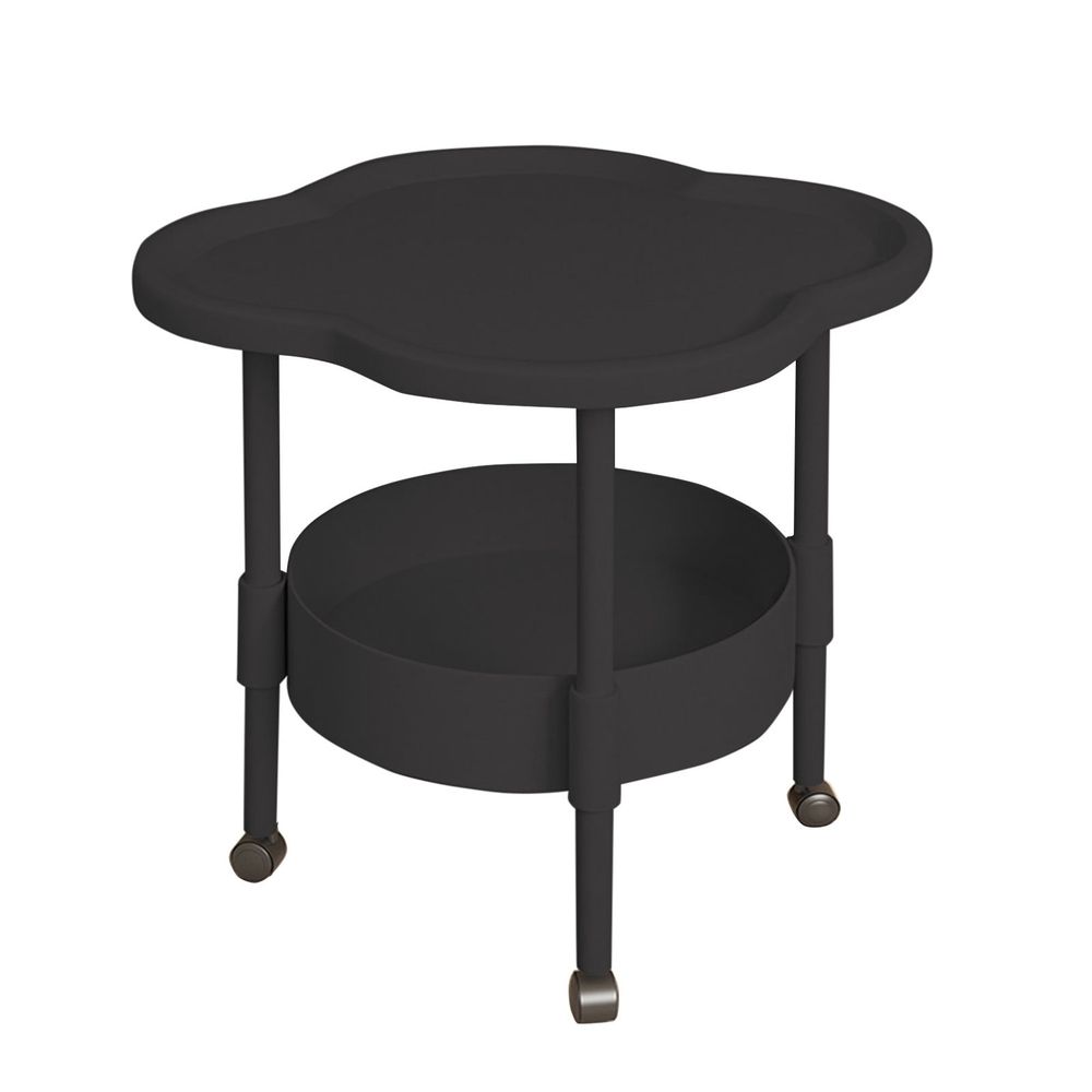 Tall Nightstand With Wheels Mini Table Easy Small Apartment Bedside Table Small Table End Table Bedside Table