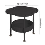 Tall Nightstand With Wheels Mini Table Easy Small Apartment Bedside Table Small Table End Table Bedside Table