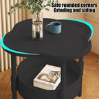 Tall Nightstand With Wheels Mini Table Easy Small Apartment Bedside Table Small Table End Table Bedside Table