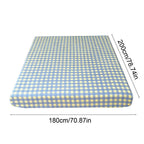 Non-Slip Fitted Bed Sheet, 78.7x70.9in Double Bed Cover, Four-Way Stretch Elastic Corners, Soft Knitted Fiber for Mattress Protection, For Comfortable Sleep, For Adults Cozy Bedding
