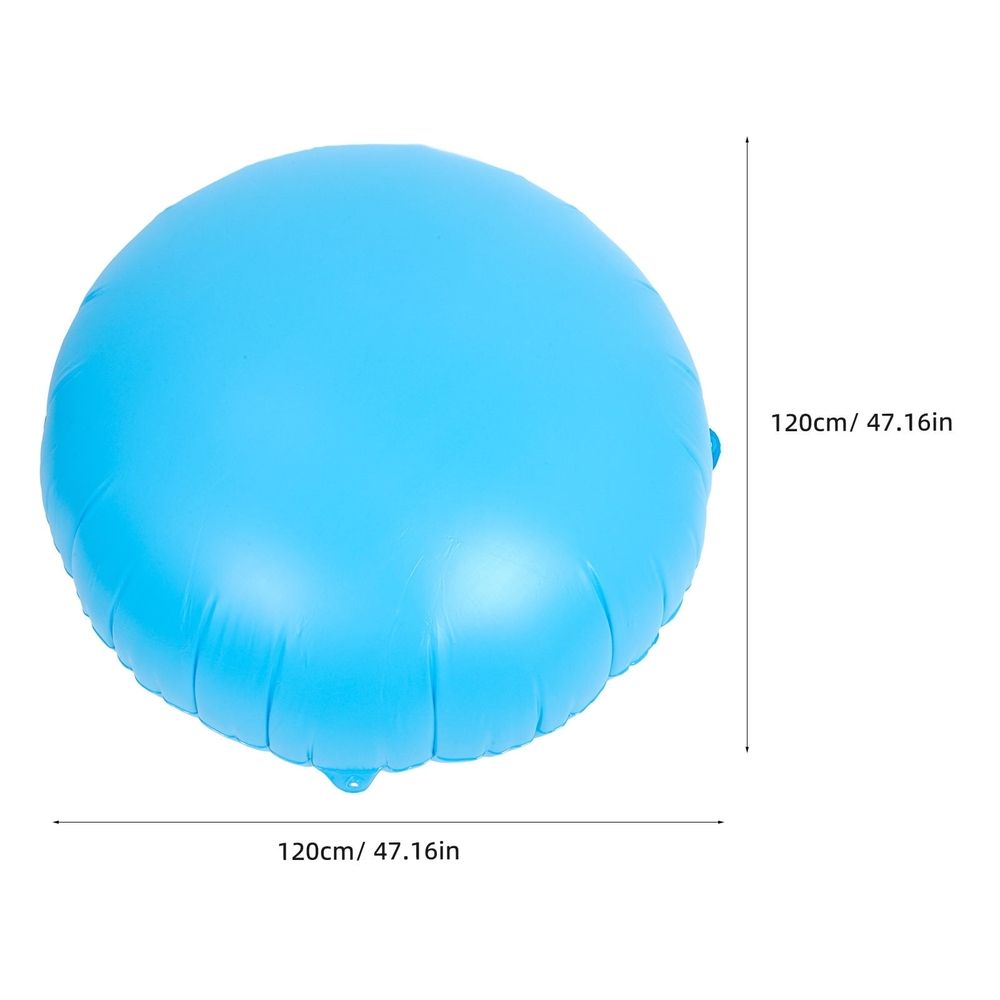 Masteelf Heavy Duty Pvc Inflatable Pool Pillow For Above Ground Pools Large Round Winterizing Air Pillow For Winter Pool Closing