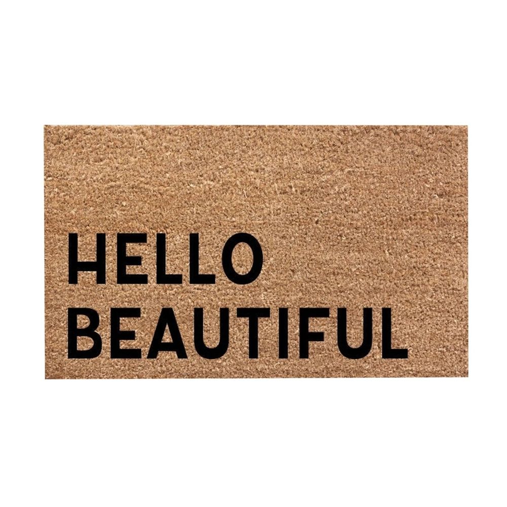 Carpet Door Mats Hello Beautiful Welcome Funny Cute Doormat Door Mat Welcome Friends Doormat Funny Doormat New Home Door Mat