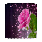 Shower Curtain Shower Curtain 70x70 Inch With 12 Plastic Hooks Waterproof Shower Curtain Bathroom Heavy Side Shower Curtain Machine Washable Quick Dry
