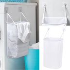 Laundry Storage and Organization Laundry Basket Foldable Plastic Small Dirty Laundry Basket Hanging Laundry Basket With Handle Foldable Tall Laundry Basket Storage Suitable For Dorm