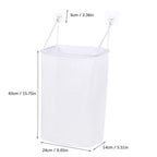Laundry Storage and Organization Laundry Basket Foldable Plastic Small Dirty Laundry Basket Hanging Laundry Basket With Handle Foldable Tall Laundry Basket Storage Suitable For Dorm