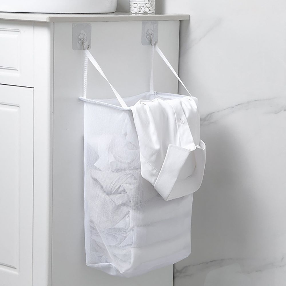 Laundry Storage and Organization Laundry Basket Foldable Plastic Small Dirty Laundry Basket Hanging Laundry Basket With Handle Foldable Tall Laundry Basket Storage Suitable For Dorm