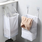 Laundry Storage and Organization Laundry Basket Foldable Plastic Small Dirty Laundry Basket Hanging Laundry Basket With Handle Foldable Tall Laundry Basket Storage Suitable For Dorm