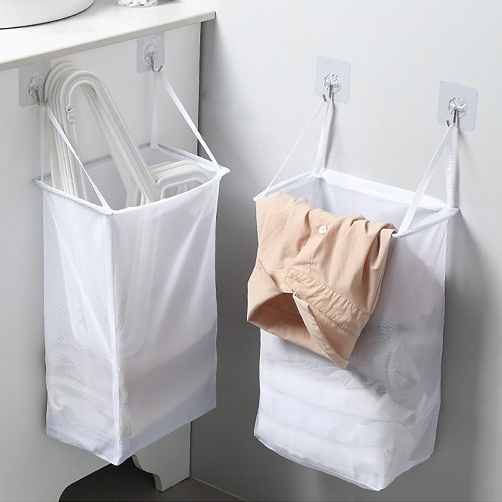 Laundry Storage and Organization Laundry Basket Foldable Plastic Small Dirty Laundry Basket Hanging Laundry Basket With Handle Foldable Tall Laundry Basket Storage Suitable For Dorm