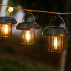 Solar Light Outdoor Waterproof, Hanging Solar Powered Lantern, Pendant Lamp for Outside Garden Yard Patio Tree Path Decor