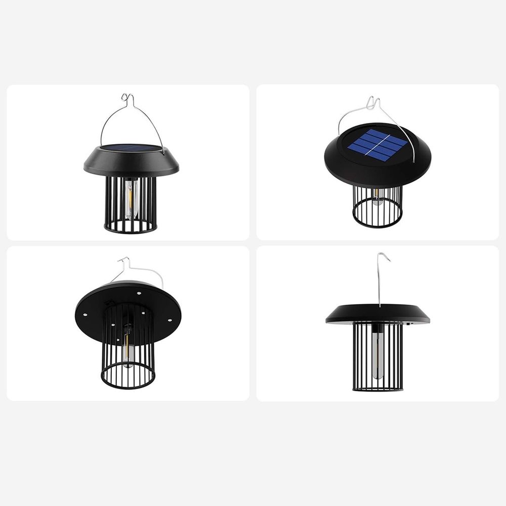 Solar Light Outdoor Waterproof, Hanging Solar Powered Lantern, Pendant Lamp for Outside Garden Yard Patio Tree Path Decor