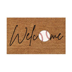 Carpet Door Mats Baseball Copywriting Floor Mat Polyester Door Mat Holiday Home Decor Mat
