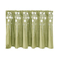 Blackout Curtains Floral Curtains Kitchen Coffee Curtains Bedroom Rod Curtains Lace Short Curtains Lace Curtains 54 X 24 Inch 1 Panels