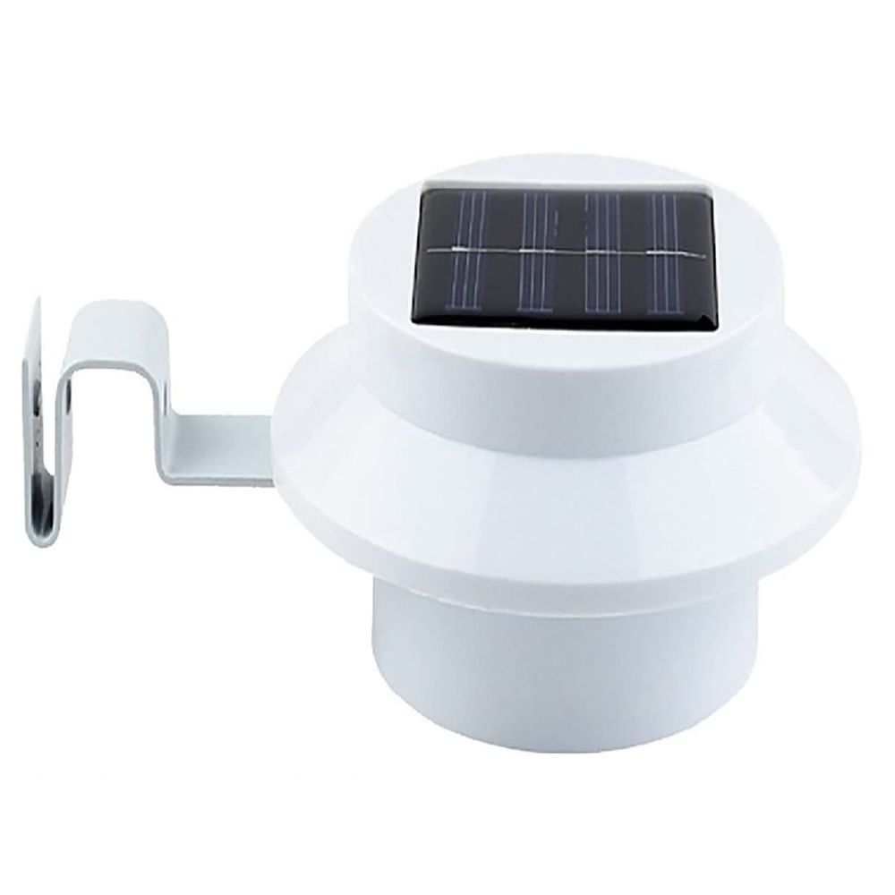 Solar Garden Lights Solar Light Lamp Powered Outdoor Garden Yard Wall LED Outdoor Solar Gutter LED Lights Solar Gutter Night Utility Light