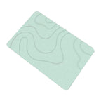 Stone Bath Mat Diatomaceous Earth Bath Mat Super Absorbent Non Slip Diatomite Stone Bath Mats For Bathroom Quick Drying Stone Shower Mat