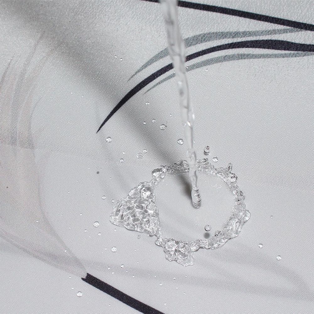 Bathroom Shower Curtain, Waterproof Toilet Partition Shower Curtain with Hooks, Machine Washable Waterproof Fabric for Bathroom Decor, 71'x79'