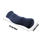 Cervical Neck Pillow, Memory Foam Neck Pillow for Neck Pain Relief, Neck Support Pillow Neck Roll Pillow for Side Back Stomach Sleepers, Navy