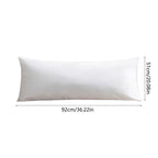 Microfiber Body Pillow Insert, Cooling Breathable Body Pillow for Side Sleeper, Soft Long Bed Pillow for Adults, Soft Fluffy Sleeping Pillow, 20'x30'