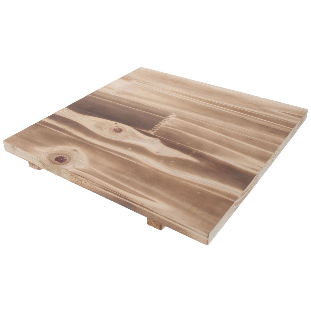 Multicolor Plastic and Wood Insulated Table Mat for , Pot Holder, or - 10.5 x 10.5 Inches