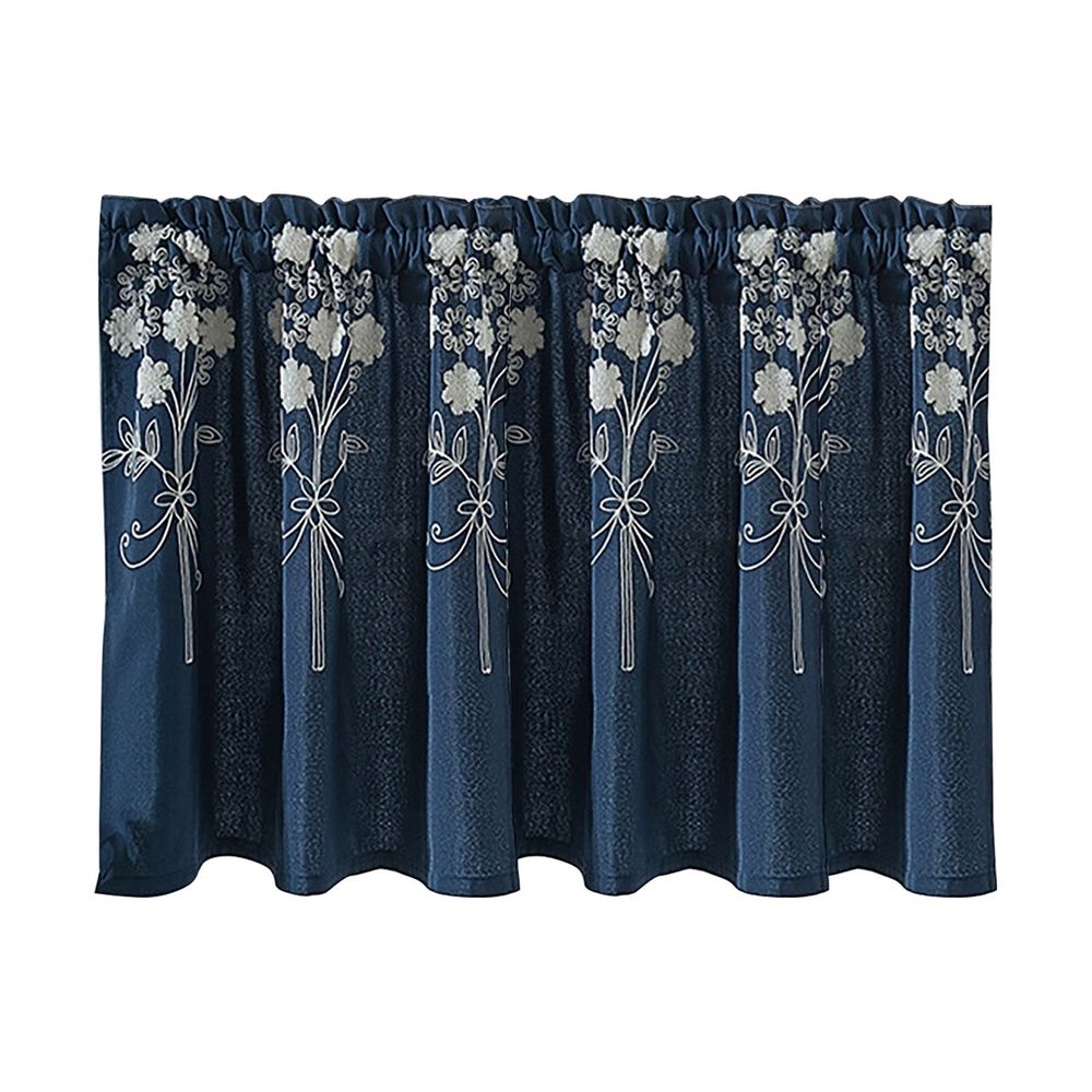 Floral Curtains Kitchen Coffee Curtains Bedroom Rod Curtains Lace Short Curtains Lace Curtains 54 X 24 Inch 1 Panels Blackout Curtain Sheer Curtain