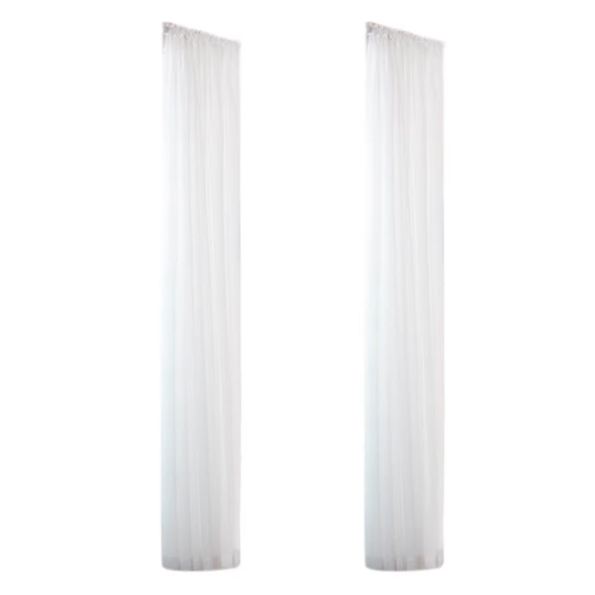 Natural Pinch Pleat Sheer Curtains 78.74 Inches Long Linen Textured Drapes for Living Room Bedroom Faux Linen Curtains, 2 Panels, 31" W x 78.74" L - Brown
