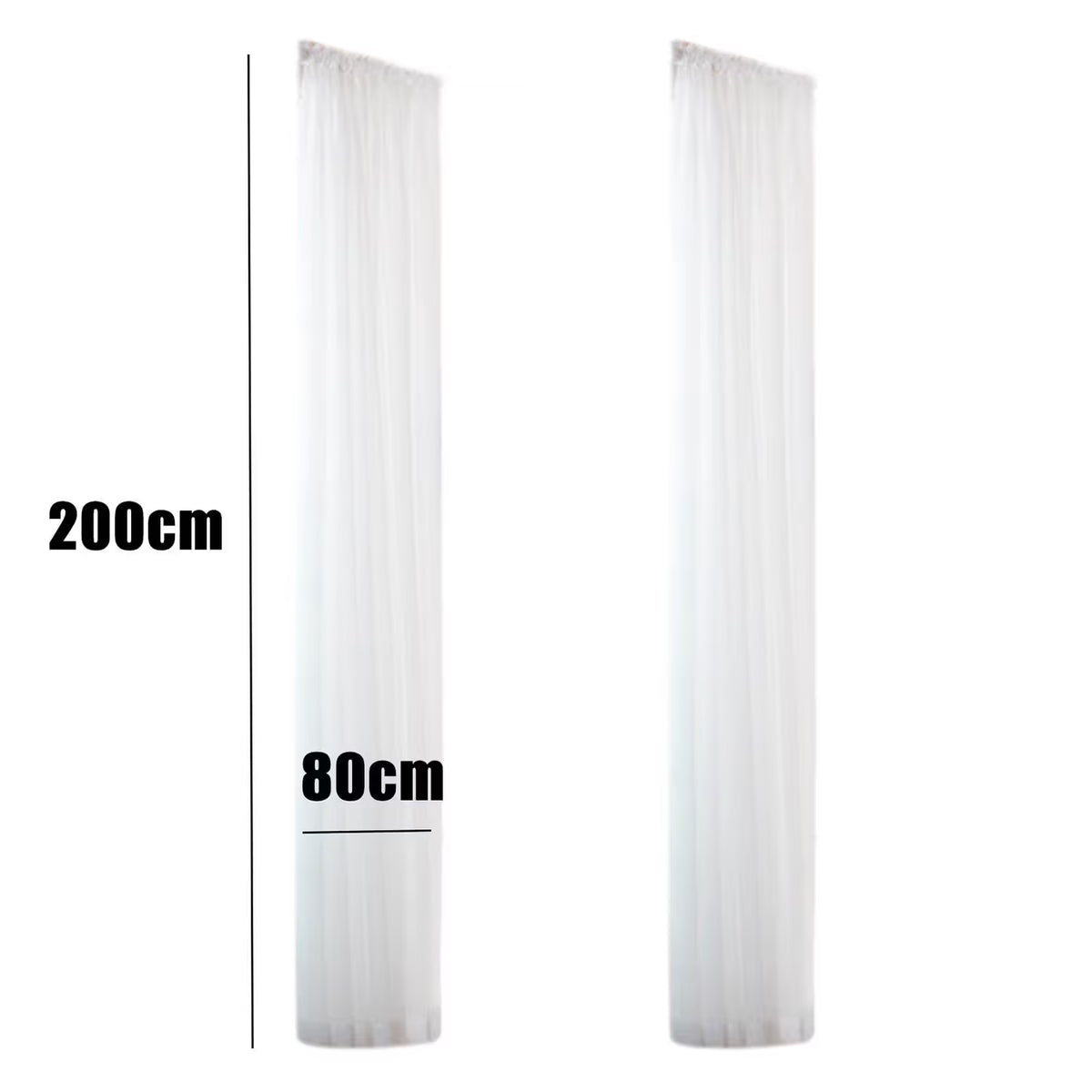 Natural Pinch Pleat Sheer Curtains 78.74 Inches Long Linen Textured Drapes for Living Room Bedroom Faux Linen Curtains, 2 Panels, 31" W x 78.74" L - Brown