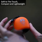 Portable Camping Light for Outdoor Adventures, Tent Lighting, Hiking and Emergency Use (Orange)