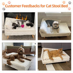 Luxury Pet Sofa Bed 70cm Rectangular Soft Cushion Anti-skid