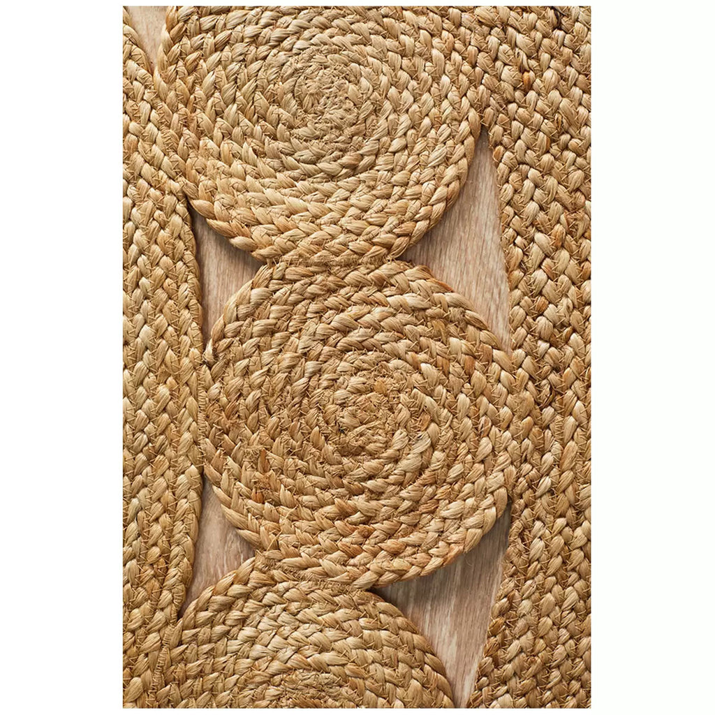 Atrium pilu natural rug 200 x 200cm