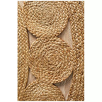 Atrium pilu natural rug 150 x 150cm