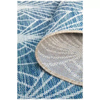 Blue Terrace Rug 290 x 200cm for Indoor and Outdoor Use