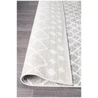 Oasis Silver Rug 330 x 240cm - Bohemian Style, Polypropylene Material
