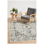 Evoke 251 White Indoor Rug 400 x 300cm - Soft Material for Home Use